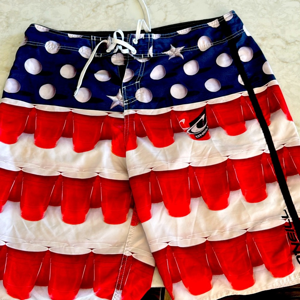 O'Neill American Beer Pong Board Shorts